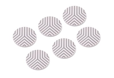 Set of 6 Absorbent Coasters