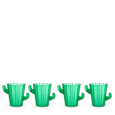 Cactus Shot Glasses, Set of 4