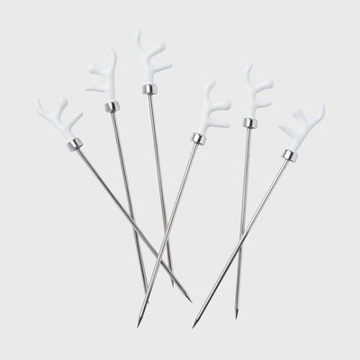 Coral Cocktail Picks