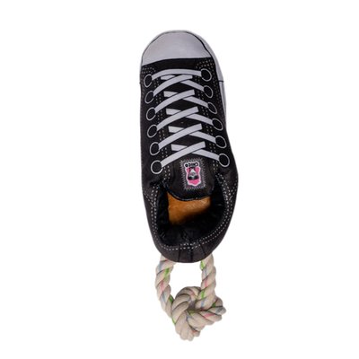 Squeaking Comfort Plush Sneaker Dog Toy