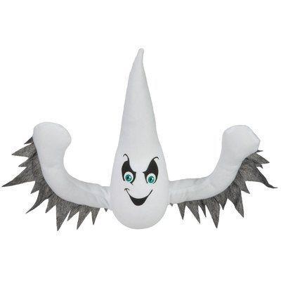 12" Ghoulish Ghost 3-D Halloween Window Decoration