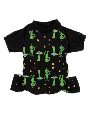 Leveret Dog Cotton Pajama Alien