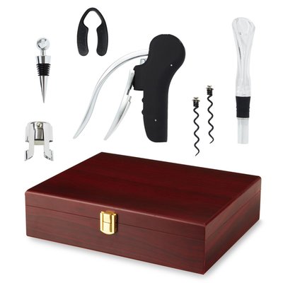 5 Piece Wine Tools Boxed Set