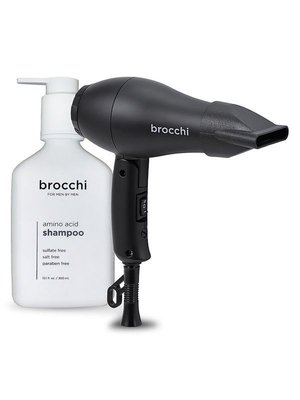 Brocchi Women's 2-piece Travel Hair Dryer & Amino Acid Shampoo Set