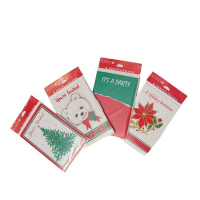 Club Pack of 288 Christmas Holiday Party Invitation Cards