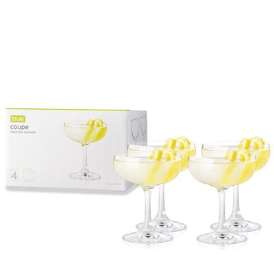 7 oz Coupe Glasses, Set of 4