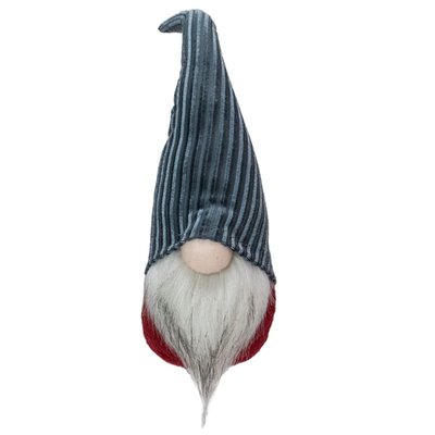 Christmas Gnome with Textured Lined Hat - 13.5"