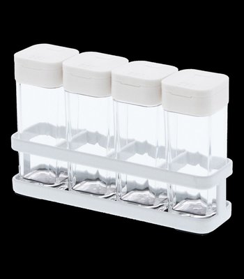 Spice Rack With 4 Shakers