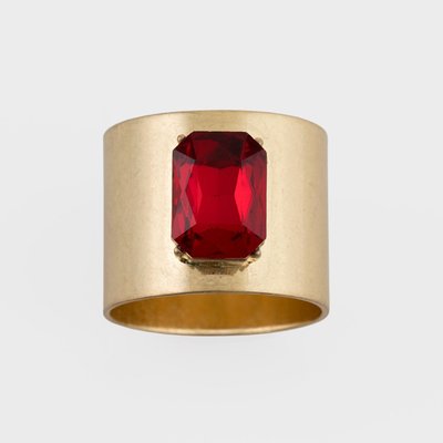 Single Gem Napkin Rings