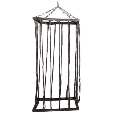 Life Size Hanging Cage Halloween Decoration - 75.5"